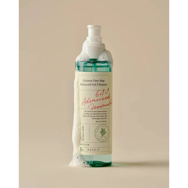 Axis-y quinoa one step gel cleanser