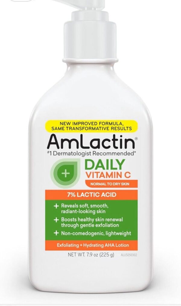 Amlactin Vitamin C + 7% Lactic Acid lotion