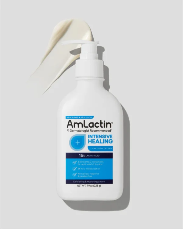 Amlactin Intensive Healing Lotion with 15% Lactic Acid AHA
