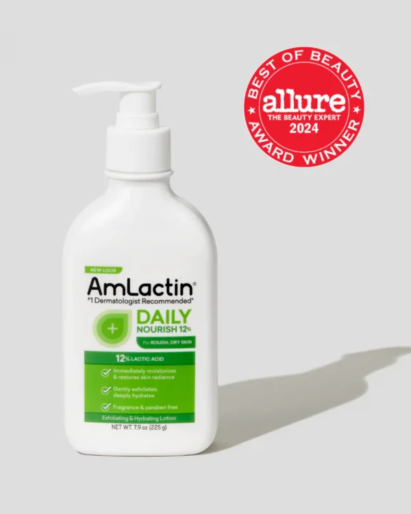 Amlactin Daily Nourish Lotion with 12% Lactic Acid AHA