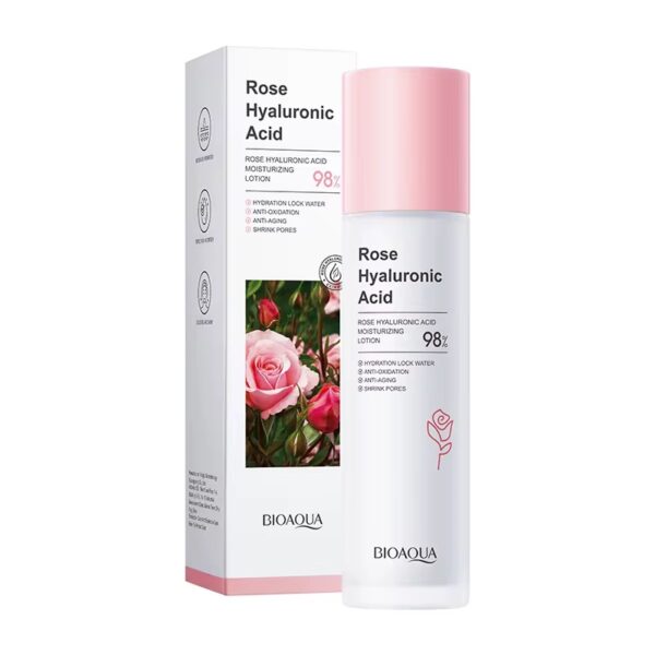 Bioaqua rose hyaluronic face lotion
