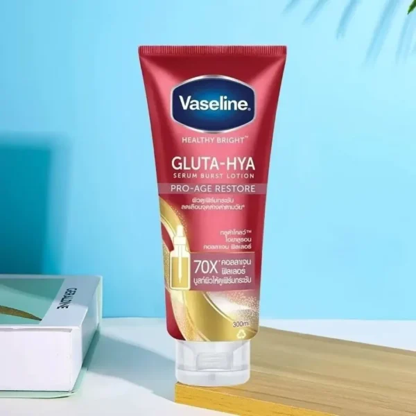 Vaseline Healthy Bright Gluta-Hya Pro-age Restore Serum Burst Lotion