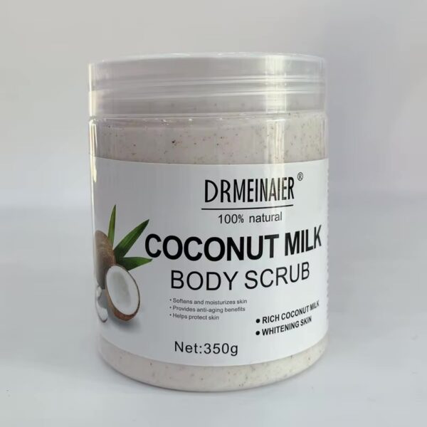 DR MEINAIER coconut milk body scrub