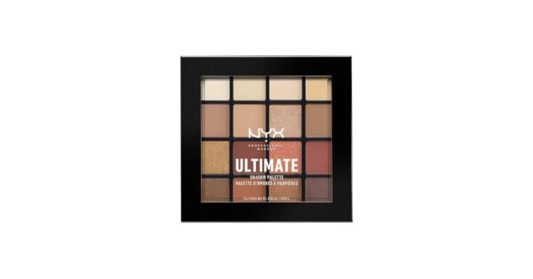 NYX Professional Makeup Ultimate Shadow Palette Vegan 16-Pan – Warm Neutrals
