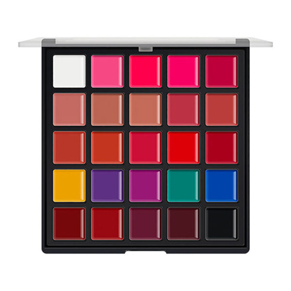 25-Color Ultra-Cream Matte Lip Palette