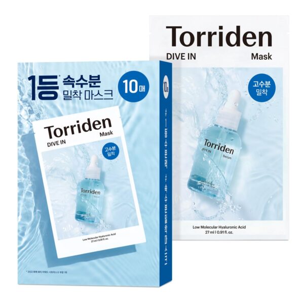 Torriden – DIVE-IN Low Molecule Hyaluronic Acid Mask