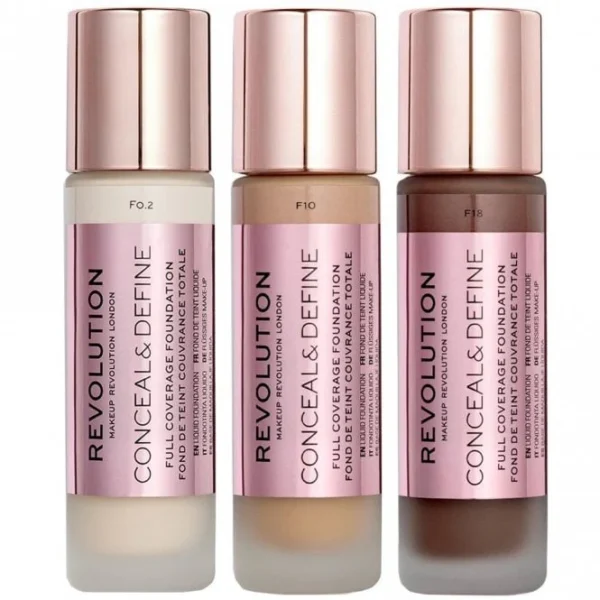 Revolution Conceal & Define Ultra Matte Full Coverage Foundation