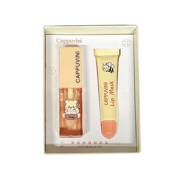 Cappuvini – Honey Lip Oil & Lip Mask Set